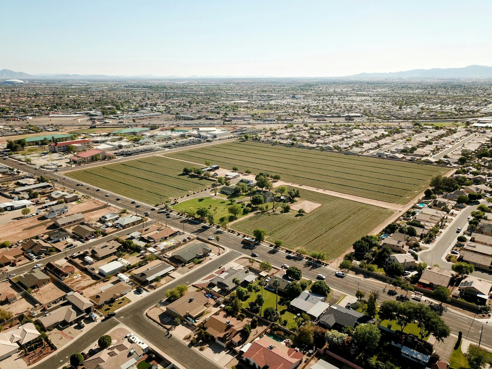 Homes and community in Gilbert, Arizona