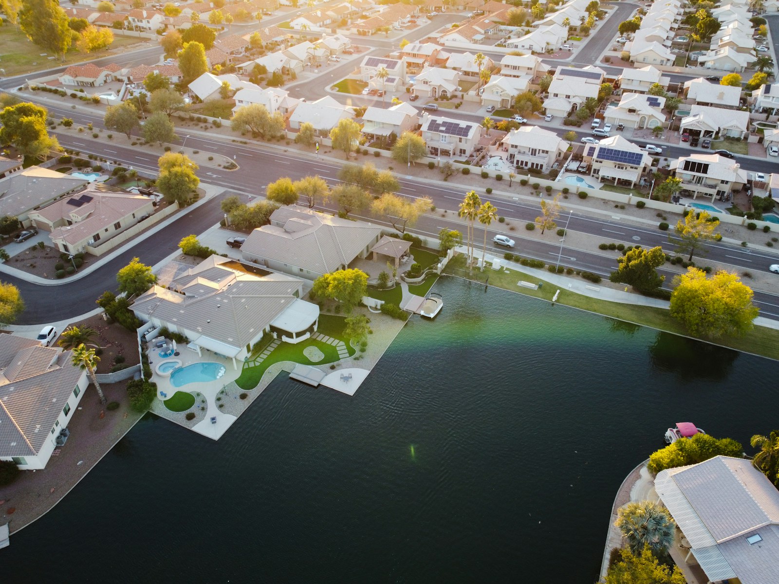 Homes and community in Peoria, Arizona